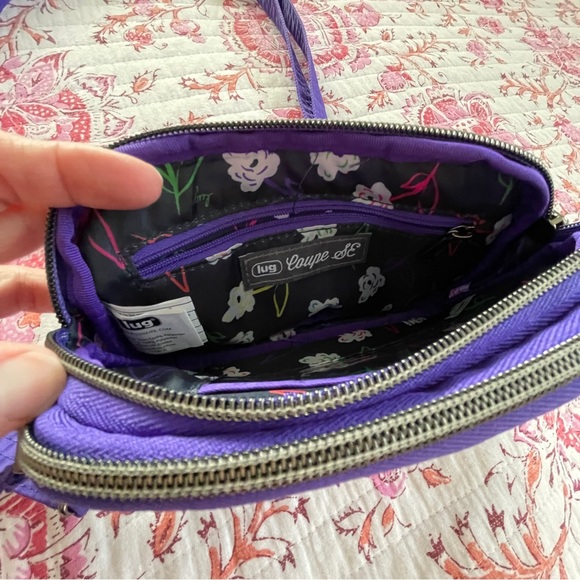 Lug Coupe SE Crossbody Bag in Violet - Picture 5 of 9